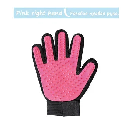 Pet Hair Glove Comb Pet Dog Cat Grooming Cleaning Glove Deshedding Hair remover Massage Brush Animal Supplies Cat Accessoies